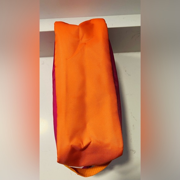 Amika Bold Pink & Orange Cosmetic Bag ๐ Travel Organizer ๐ - Picture 8 of 8